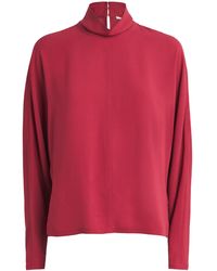 JOSEPH - Crepe Buick Blouse - Lyst