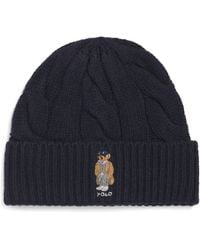 Polo Ralph Lauren - Wool-Blend Polo Bear Beanie - Lyst