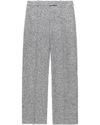 Tom Ford - Tweed Sequinned Chevron Trousers - Lyst