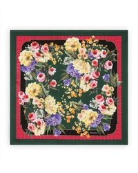 Dolce & Gabbana - Garden- Twill Scarf (90 X 90) - Lyst