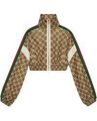 Gucci - Interlocking G Zip-up Jacket - Lyst