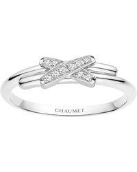 Chaumet - And Diamond Jeux De Liens Ring - Lyst