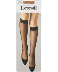 Wolford - Satin Touch 20 Knee-high Stockings - Lyst