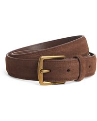Polo Ralph Lauren - Suede Buckle Belt - Lyst