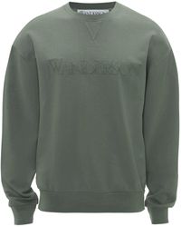 JW Anderson - Embroidered Logo Sweatshirt - Lyst