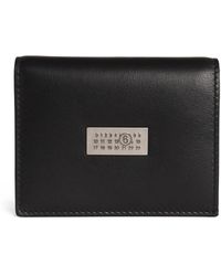 MM6 by Maison Martin Margiela - Leather Numeric Bifold Wallet - Lyst