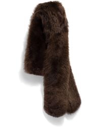 Miu Miu - Shearling Stole - Lyst