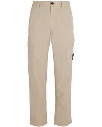 Stone Island - Utility Straight Trousers - Lyst