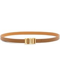 Loewe - Leather Graphic Belt - Lyst