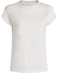 Eleventy - Cotton Double Crew-Neck T-Shirt - Lyst