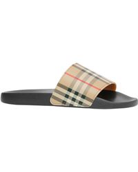 burberry flip flops mens