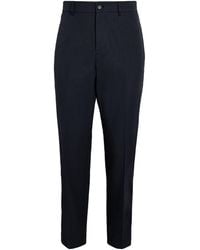 Moncler - Twill Tailored Trousers - Lyst