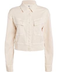 PAIGE - Cropped Cerra Jacket - Lyst