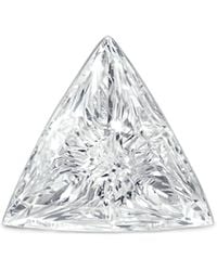 Maria Tash - Invisible Set Triangle Diamond Threaded Stud Earring - Lyst