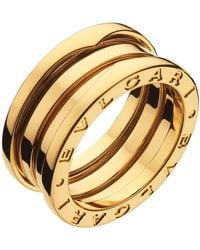 BVLGARI - B.Zero1 Three-Band Ring - Lyst