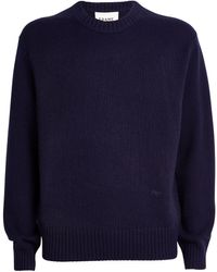 FRAME - Cashmere Crew-neck Sweater - Lyst