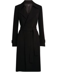 Theory Oaklene Trench Coat - Black