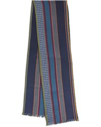 Paul Smith - Merino-Silk City Stripe Scarf - Lyst