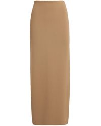 Max Mara - Knitted Maxi Skirt - Lyst