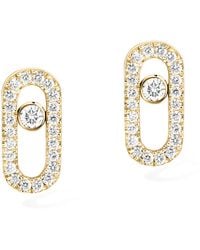 Messika - Move Uno And Diamond Stud Earrings - Lyst