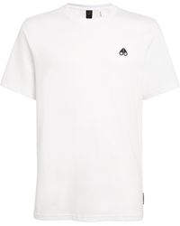 Moose Knuckles - Cotton Logo-Patch T-Shirt - Lyst