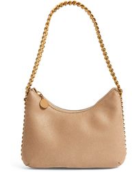 Natural Womens Shoulder bags Stella McCartney Shoulder bags Stella McCartney Synthetic Falabella Mini Bag in Beige - Save 30% 