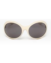 McQueen - Round Kate Sunglasses - Lyst