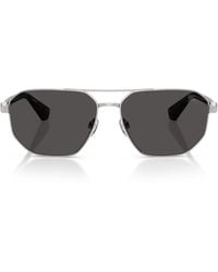 Burberry - Pilot Sunglasses - Lyst