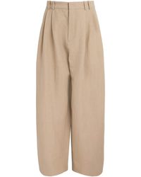 Studio Nicholson - Double Pleated Volume Trousers - Lyst