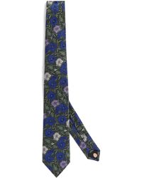 Paul Smith - Silk Floral Print Tie - Lyst