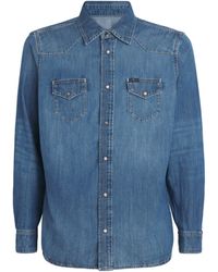 7 For All Mankind - Denim Shirt - Lyst