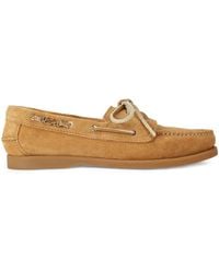 Kurt Geiger - Suede Boat Shoes - Lyst