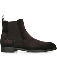 Magnanni - Suede Madison Chelsea Boots - Lyst
