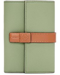 Loewe - Small Calfskin Vertical Wallet - Lyst