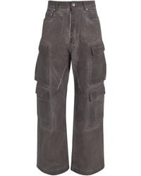 Rick Owens - Drkshdw Double Cargo Jeans - Lyst