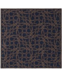 Loewe - X Paula's Ibiza Silk Anagram Print Scarf - Lyst