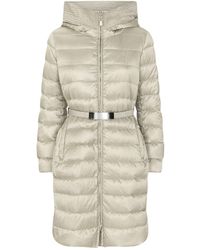 Max Mara Mid-length Reversible Down-padded Coat - Grey