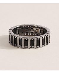 Suzanne Kalan - Inlay Sapphire Eternity Ring - Lyst