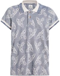 Vivienne Westwood - Cotton Piqué Orb Polo Shirt - Lyst