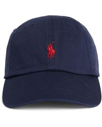 Polo Ralph Lauren - Cotton Logo Baseball Cap - Lyst