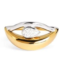 L'Atelier Nawbar - Mixed And Diamond Salvatore Lot N*93 Ring - Lyst