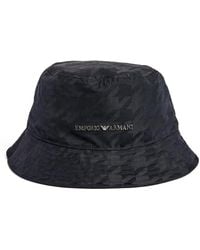 Emporio Armani - Logo Bucket Hat - Lyst