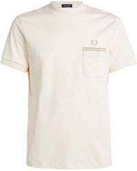 Fred Perry - Loopback Jersey Pocket T-shirt - Lyst