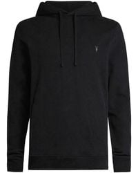 AllSaints - Raven Zip-Up Hoodie - Lyst