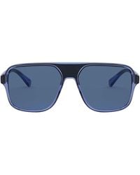 Dolce & Gabbana - Step Injection Square Sunglasses - Lyst