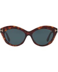 Tom Ford - Acetate Toni Sunglasses - Lyst