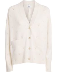 Barrie - Cashmere Crystal-Embellished Cardigan - Lyst