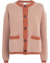Varley - Cotton Jacquard Elmwick Cardigan - Lyst