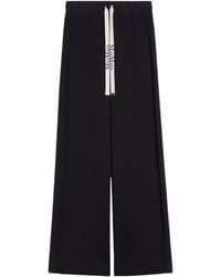 Max Mara - Cotton-Blend Straight Sweatpants - Lyst