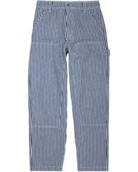 A.P.C. - Cotton Stripe Carpenter Jeans - Lyst